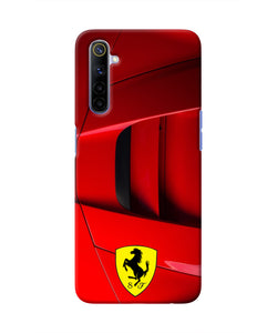 Ferrari Car Realme 6/6i Real 4D Back Cover