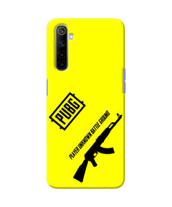 PUBG AKM Gun Realme 6/6i Real 4D Back Cover