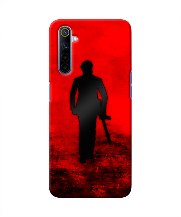 Rocky Bhai with Gun Realme 6/6i Real 4D Back Cover