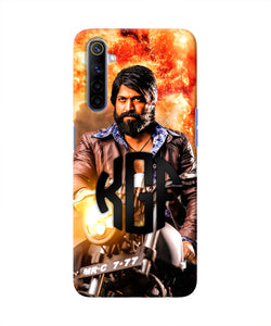 Rocky Bhai on Bike Realme 6/6i Real 4D Back Cover