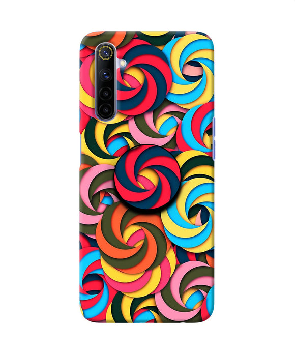 Spiral Pattern Realme 6/6i Pop Case