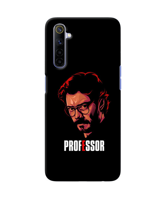 Money Heist Professor Sketch Realme 6/6i Back Cover