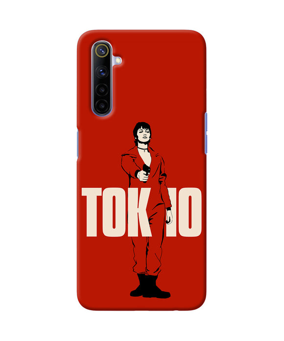 Money Heist Tokyo With Gun Realme 6/6i Back Cover