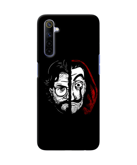 Money Heist Professor Mask Sketch Realme 6/6i Back Cover