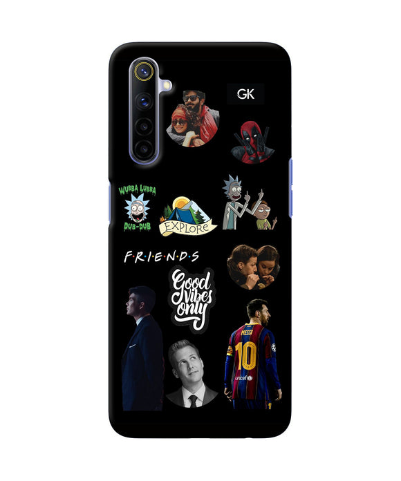 Positive Characters Realme 6/6i Back Cover