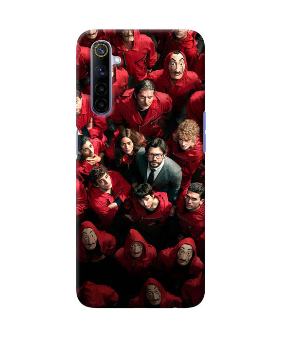 Money Heist Professor with Hostages Realme 6/6i Back Cover