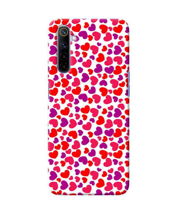 Heart Print Realme 6 / 6i Back Cover