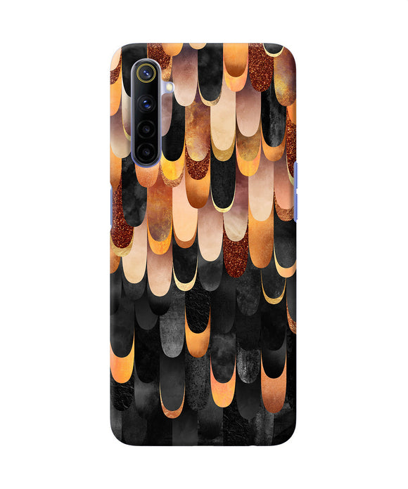 Abstract Wooden Rug Realme 6 / 6i Back Cover