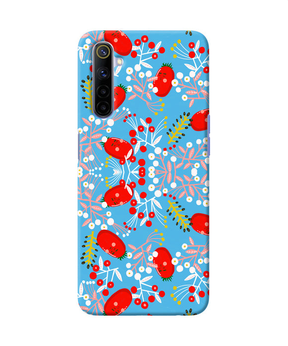 Small Red Animation Pattern Realme 6 / 6i Back Cover