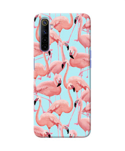 Abstract Sheer Bird Print Realme 6 / 6i Back Cover