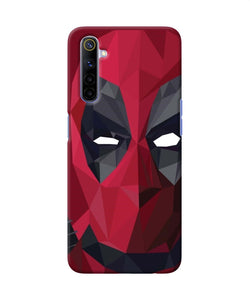 Abstract Deadpool Mask Realme 6 / 6i Back Cover