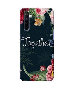 Together Flower Realme 6 / 6i Back Cover