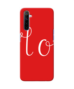 Love One Realme 6 / 6i Back Cover