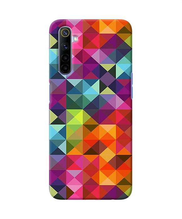 Abstract Triangle Pattern Realme 6 / 6i Back Cover