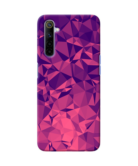Abstract Red Blue Shine Realme 6 / 6i Back Cover