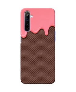 Waffle Cream Biscuit Realme 6 / 6i Back Cover