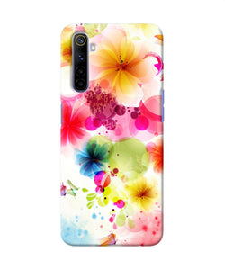 Flowers Print Realme 6 / 6i Back Cover