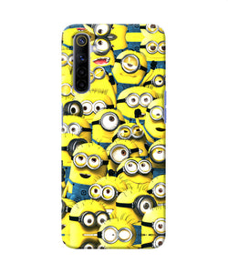 Minions Mini Crowd Realme 6 / 6i Back Cover