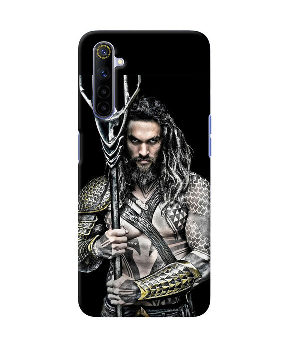 Aquaman Trident Black Realme 6 / 6i Back Cover