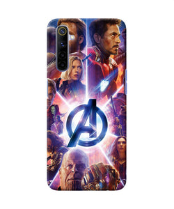 Avengers Poster Realme 6 / 6i Back Cover