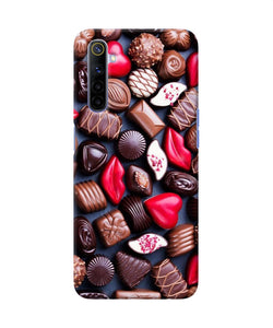 Valentine Special Chocolates Realme 6 / 6i Back Cover