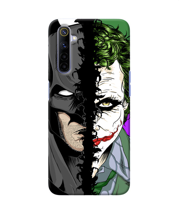 Batman Vs Joker Half Face Realme 6 / 6i Back Cover