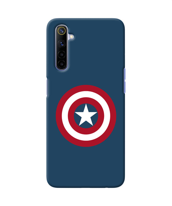 Captain America Logo Realme 6 / 6i Back Cover