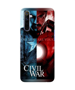 Civil War Realme 6 / 6i Back Cover