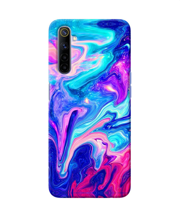 Abstract Colorful Water Realme 6 / 6i Back Cover