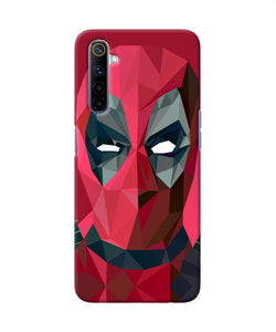 Abstract Deadpool Full Mask Realme 6 / 6i Back Cover