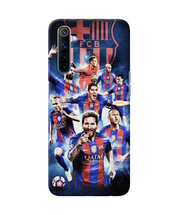 Messi Fcb Team Realme 6 / 6i Back Cover