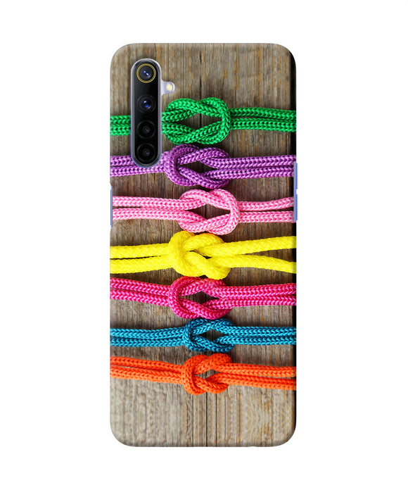 Colorful Shoelace Realme 6 / 6i Back Cover