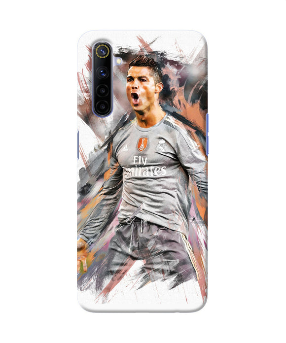 Ronaldo Poster Realme 6 / 6i Back Cover
