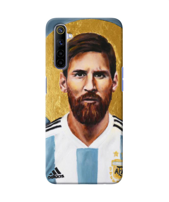 Messi Face Realme 6 / 6i Back Cover