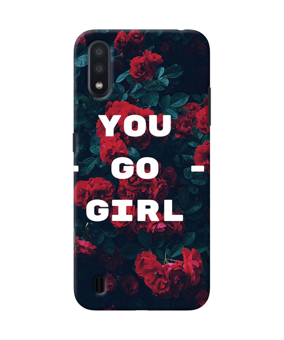 You Go Girl Samsung M01 Back Cover