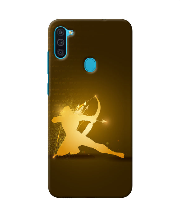 Lord Ram - 3 Samsung M11 Back Cover