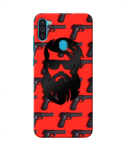 Rocky Bhai Beard Look Samsung M11 Real 4D Back Cover