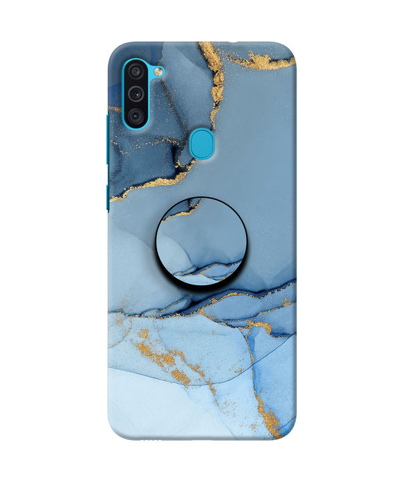 Home Screen Samsung M11 Cover New Blue Marble Samsung M11 Pop Case