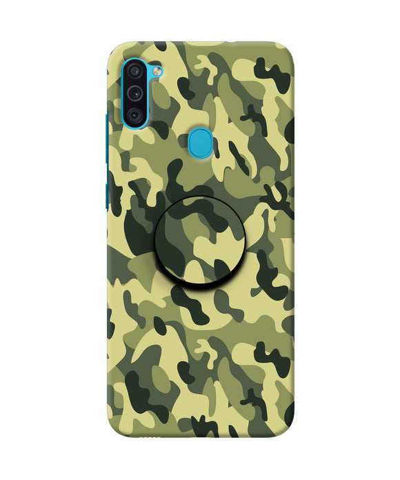 Camouflage Samsung M11 Pop Case