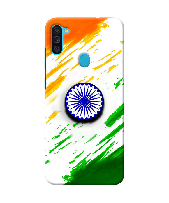 Indian Flag Ashoka Chakra Samsung M11 Pop Case