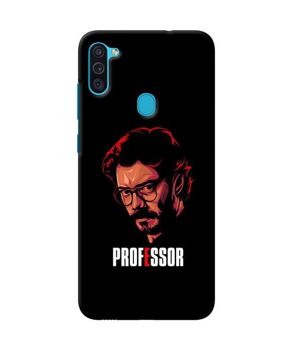 Money Heist Professor Sketch Samsung M11 Back Cover