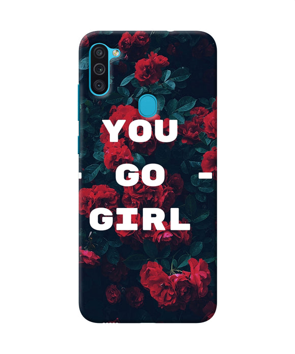 You Go Girl Samsung M11 Back Cover