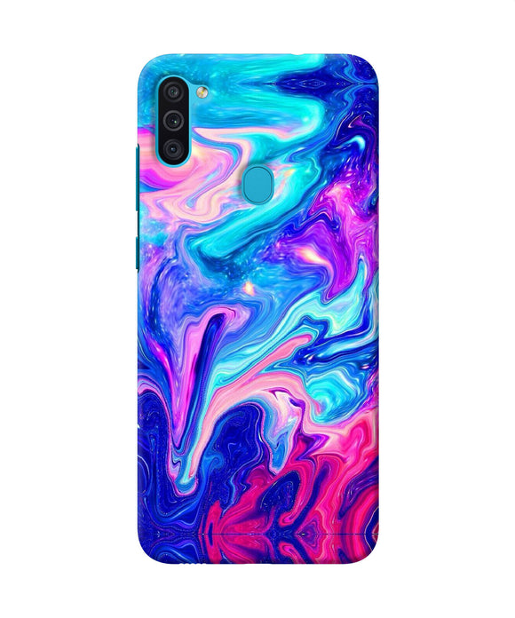 Abstract Colorful Water Samsung M11 Back Cover