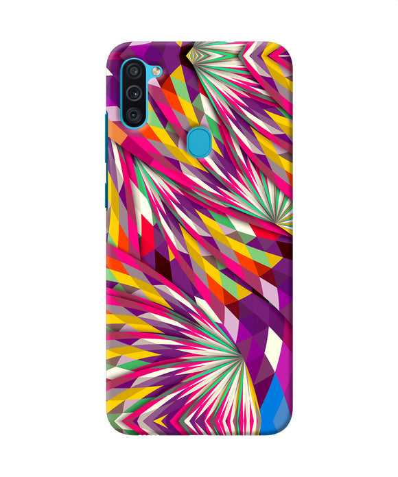 Abstract Colorful Print Samsung M11 Back Cover