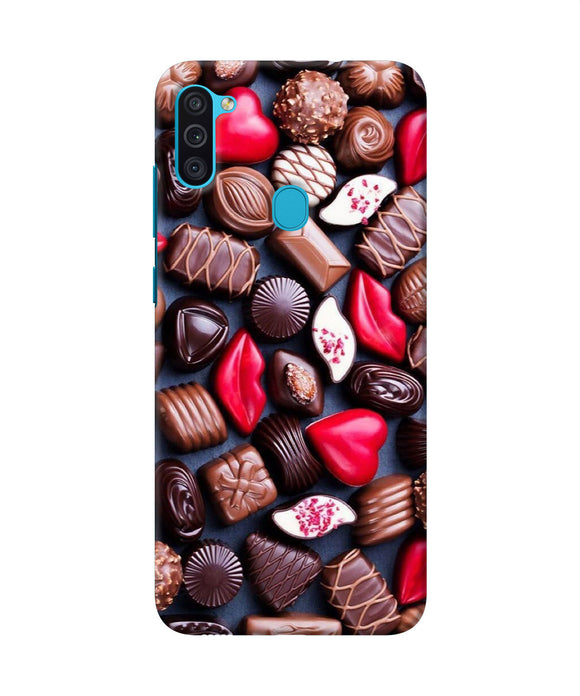 Valentine Special Chocolates Samsung M11 Back Cover