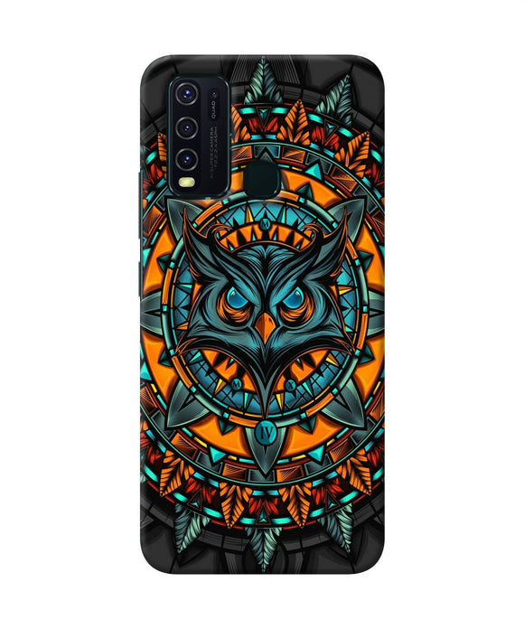 Angry Owl Art Vivo Y30 / Y50 Back Cover