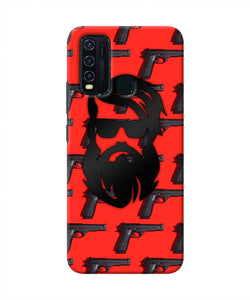 Rocky Bhai Beard Look Vivo Y30/Y50 Real 4D Back Cover