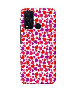 Heart Print Vivo Y30 / Y50 Back Cover