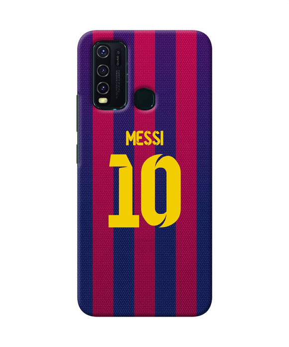 Messi 10 Tshirt Vivo Y30 / Y50 Back Cover