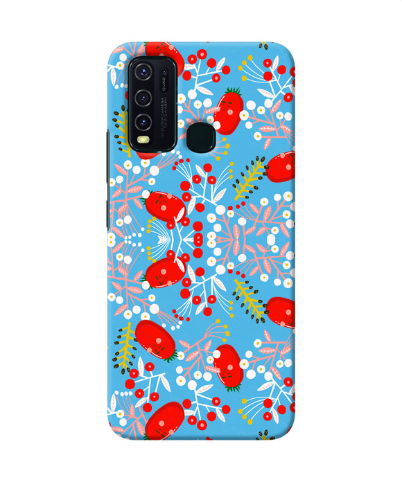 Small Red Animation Pattern Vivo Y30 / Y50 Back Cover